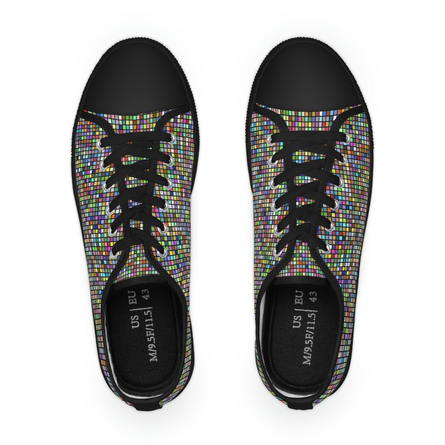 Ableton Color Picker Men's Low Top Sneakers