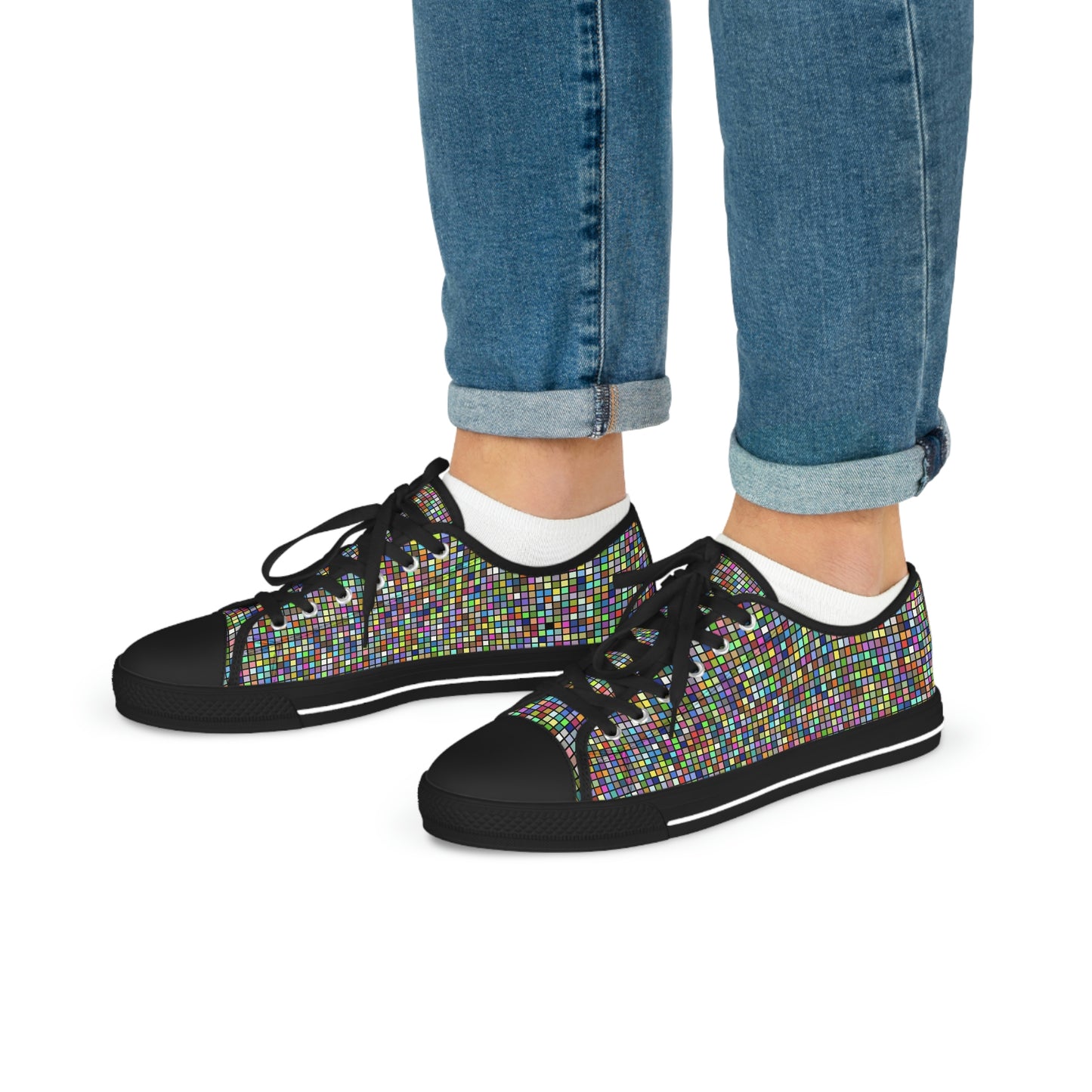 Ableton Color Picker Men's Low Top Sneakers