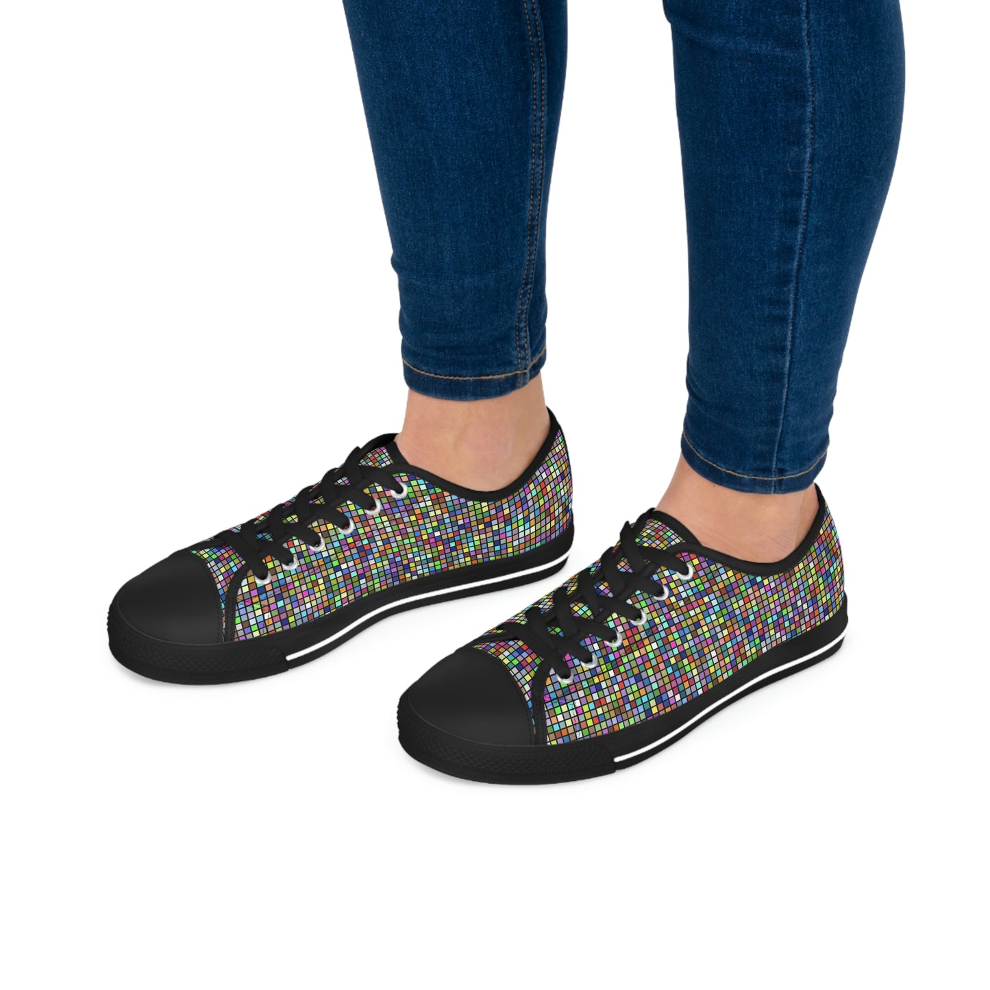 Ableton Color Picker Women's Low Top Sneakers