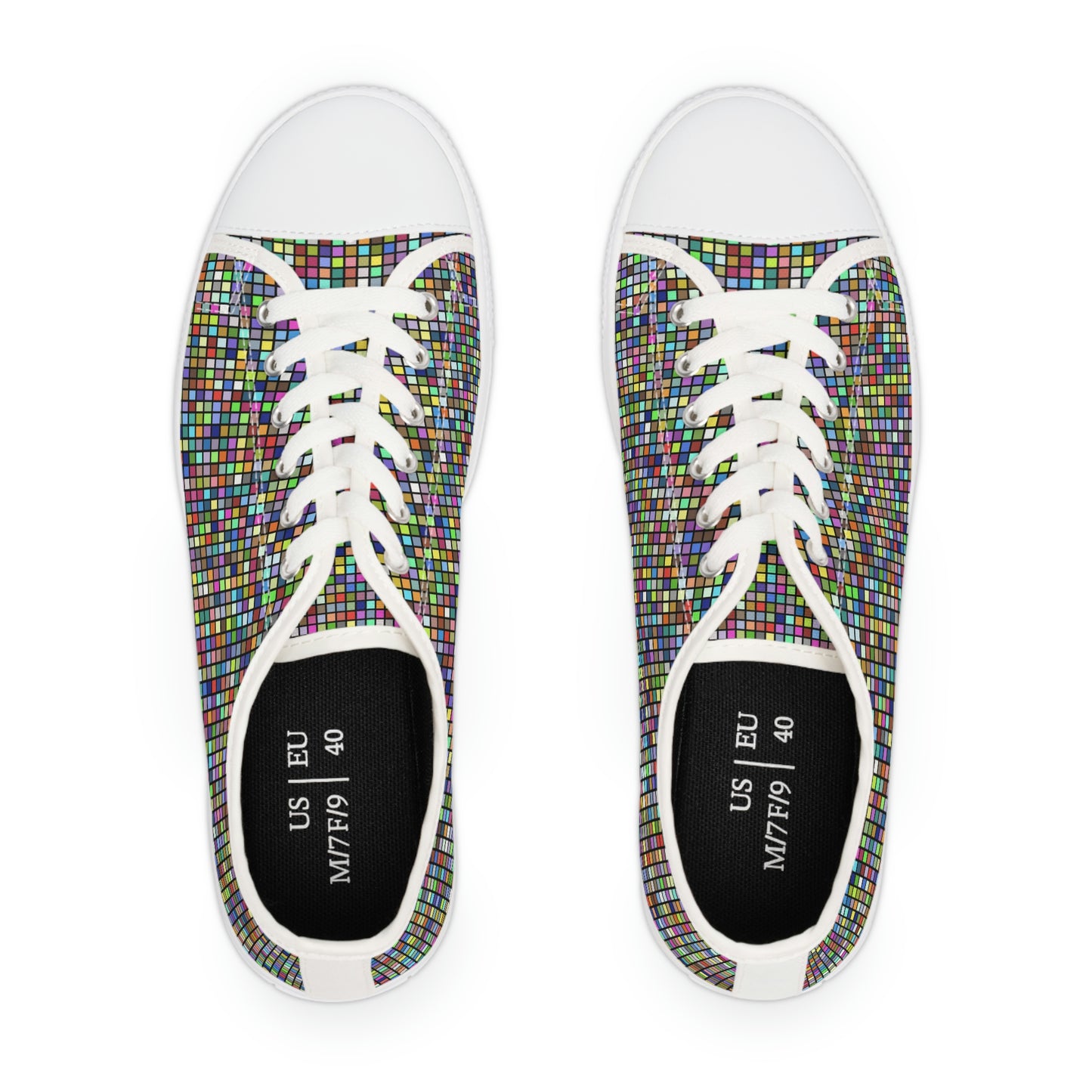 Ableton Color Picker Women's Low Top Sneakers