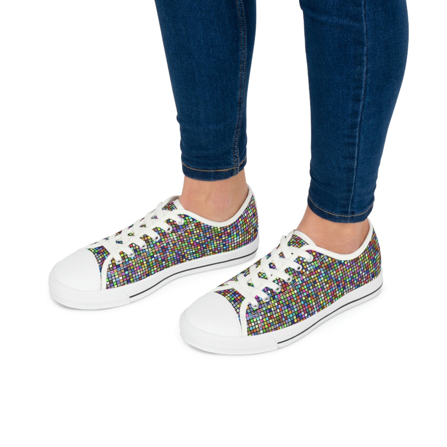 Ableton Color Picker Women's Low Top Sneakers